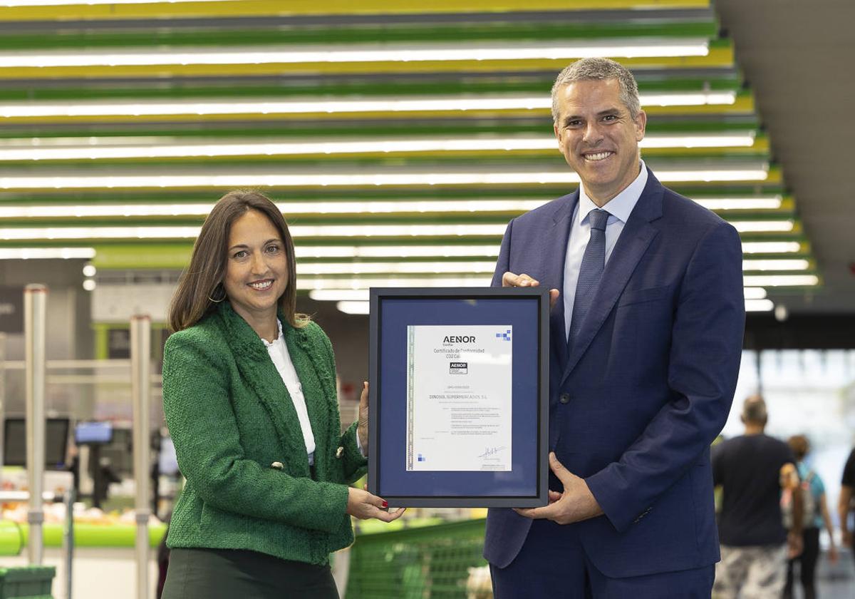HiperDino obtiene el certificado de AENOR por el cálculo de su huella de carbono