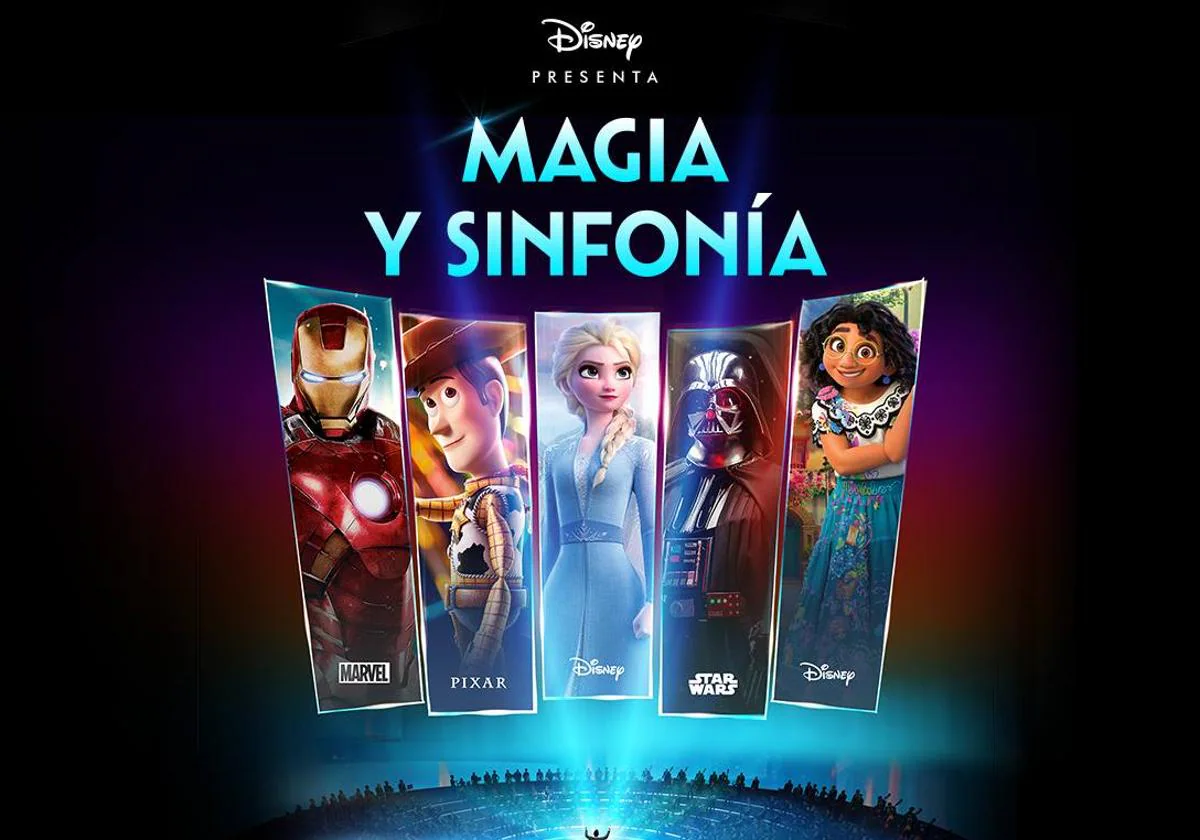 CANARIAS7 sortea dos entradas dobles para el espectáculo Disney Magia y Sinfonía