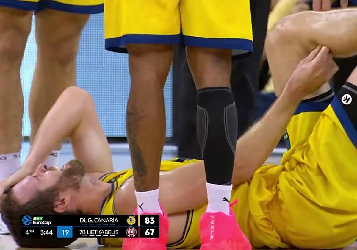 John Shurna se retira lesionado y aumenta la preocupación en el Granca