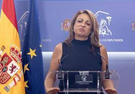 La portavoz de Coalición Canaria (CC) en el Congreso,, Cristina Valido.