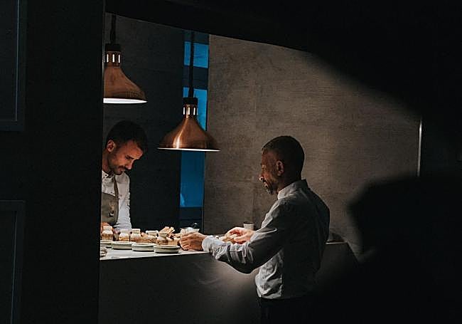 Marrero, durante un servicio.