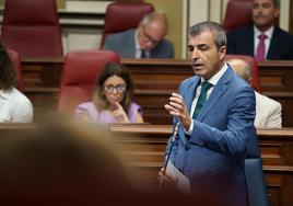 Manuel Domínguez, vicepresidente del Gobierno de Canarias.