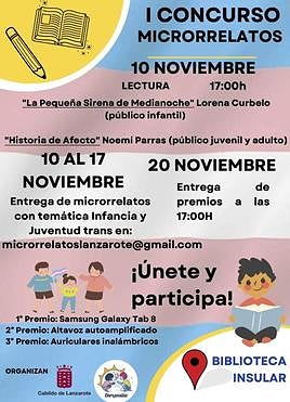 Cartel de la actividad.