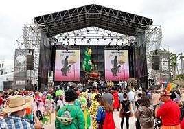 Actividad carnavalera pasada.