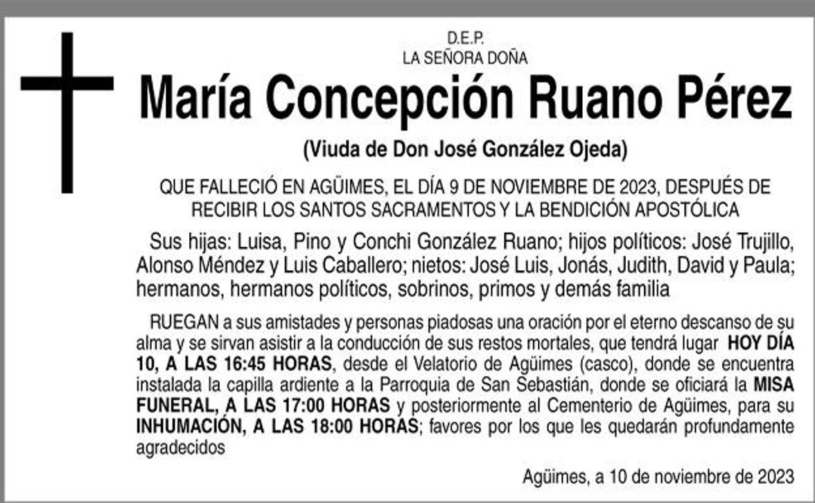 María Concepción Ruano Pérez