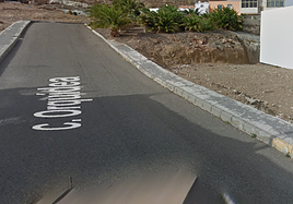 Calle Orquídea en el municipio de Agüimes.