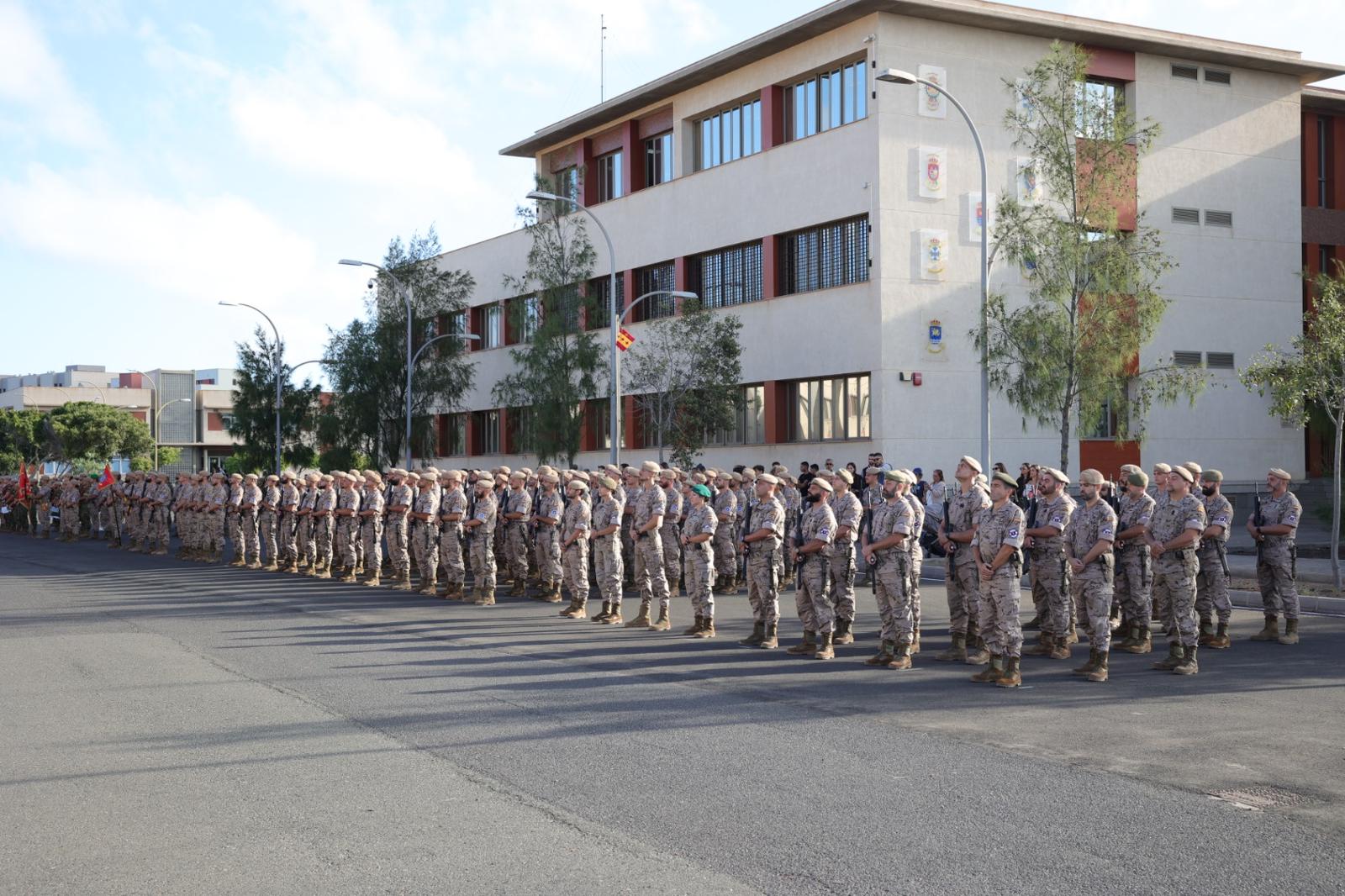 Acto de despedida del Contingente de la Operación Apoyo a Irak, en imágenes