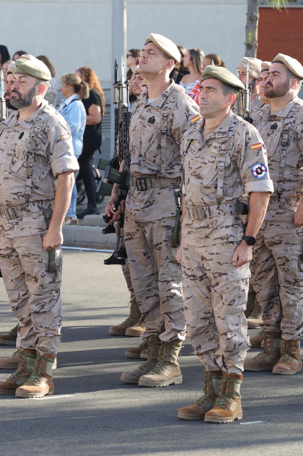 Acto de despedida del Contingente de la Operación Apoyo a Irak, en imágenes