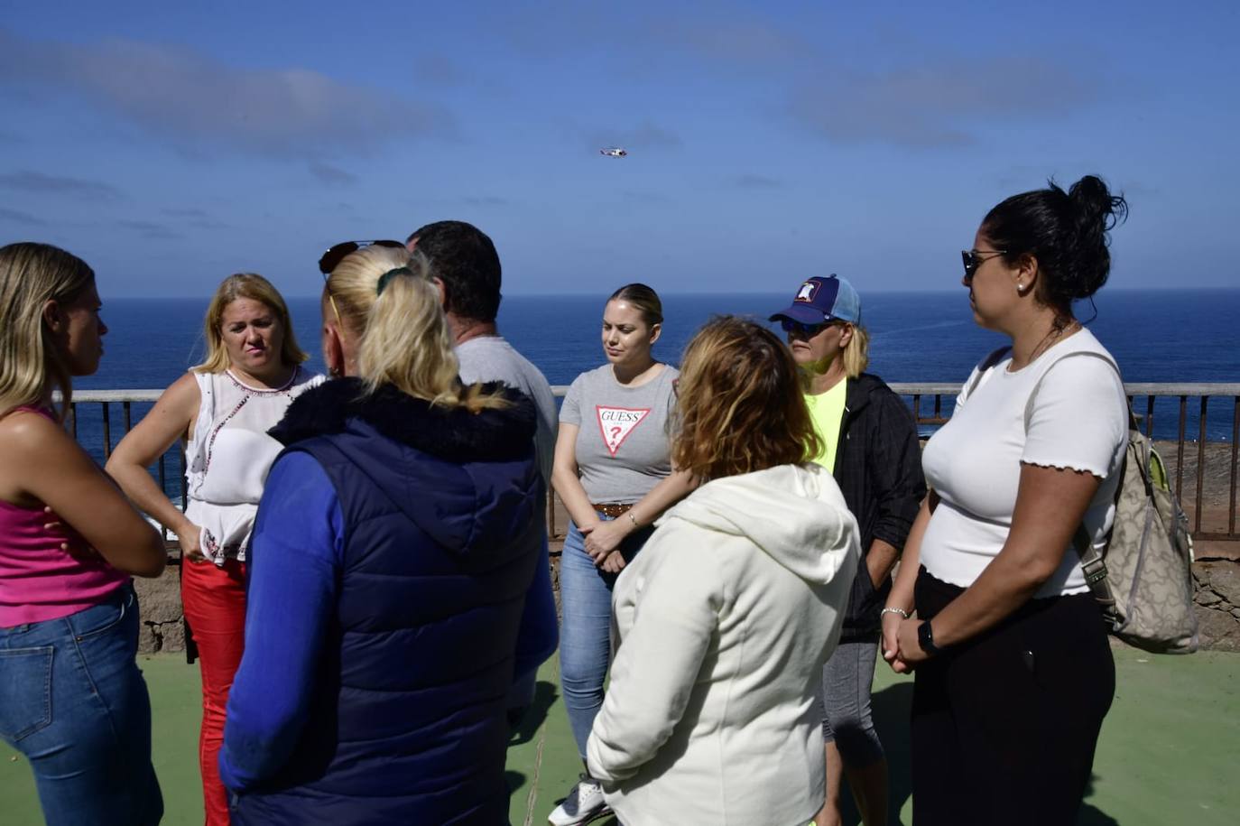 La familia del desaparecido en El Confital no se rinde