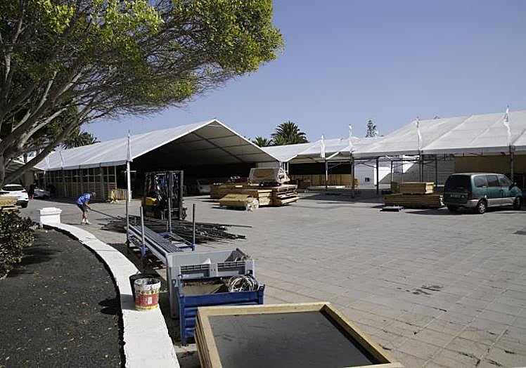 Instalación de puestos en marcha.