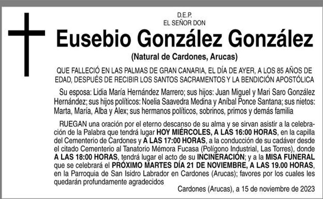 Eusebio González González