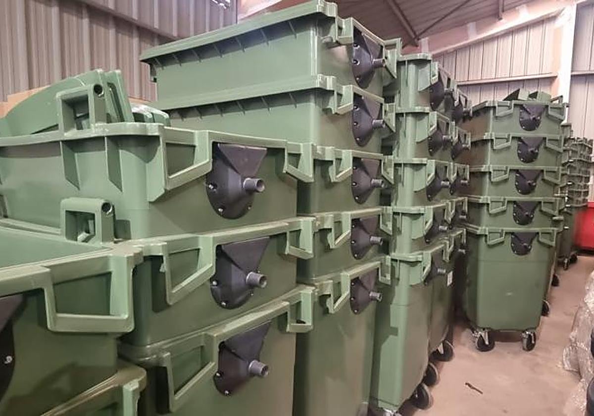 Los nuevos contenedores tienen más capacidad.