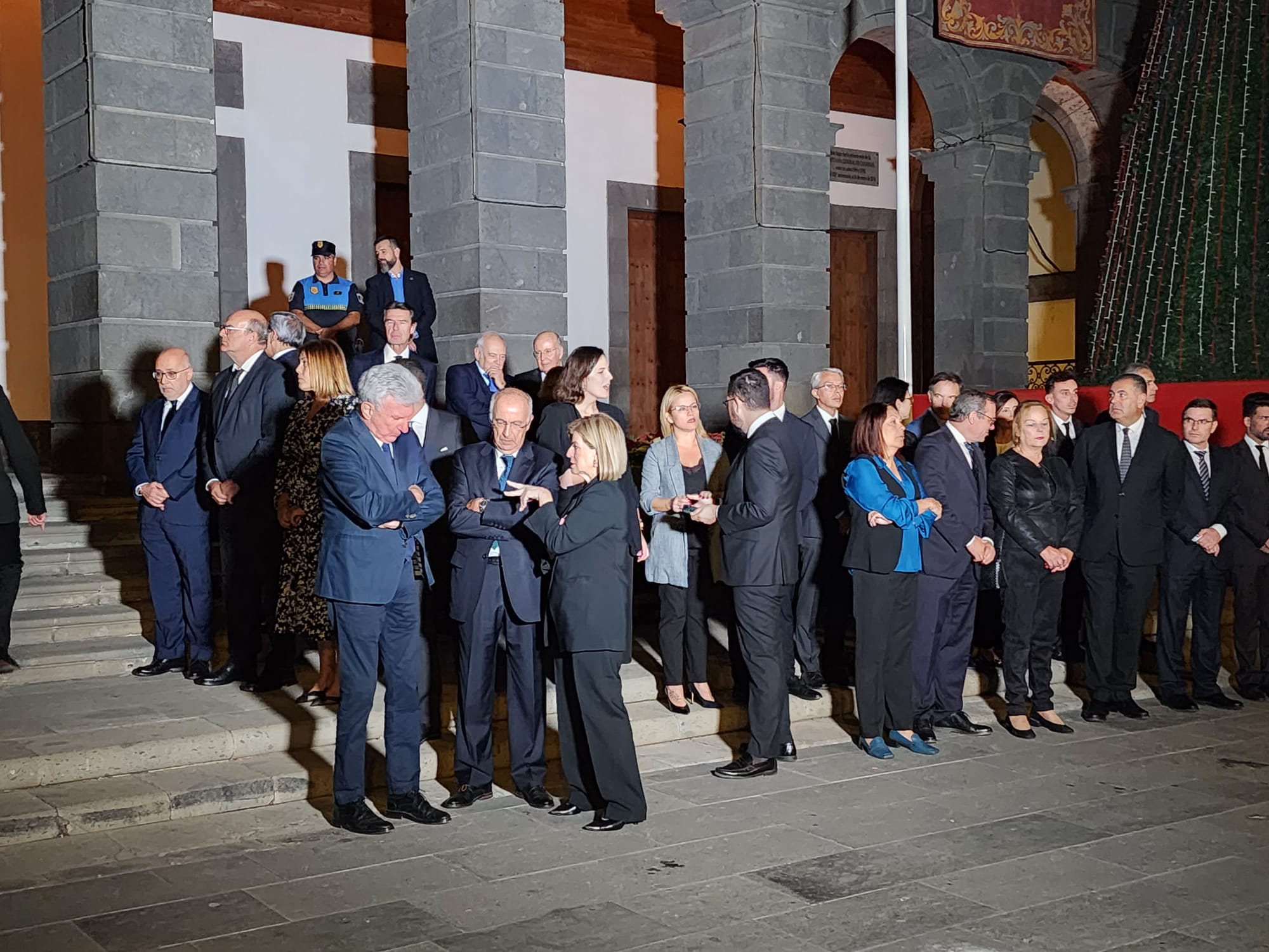 Capilla ardiente de Jerónimo Saavedra