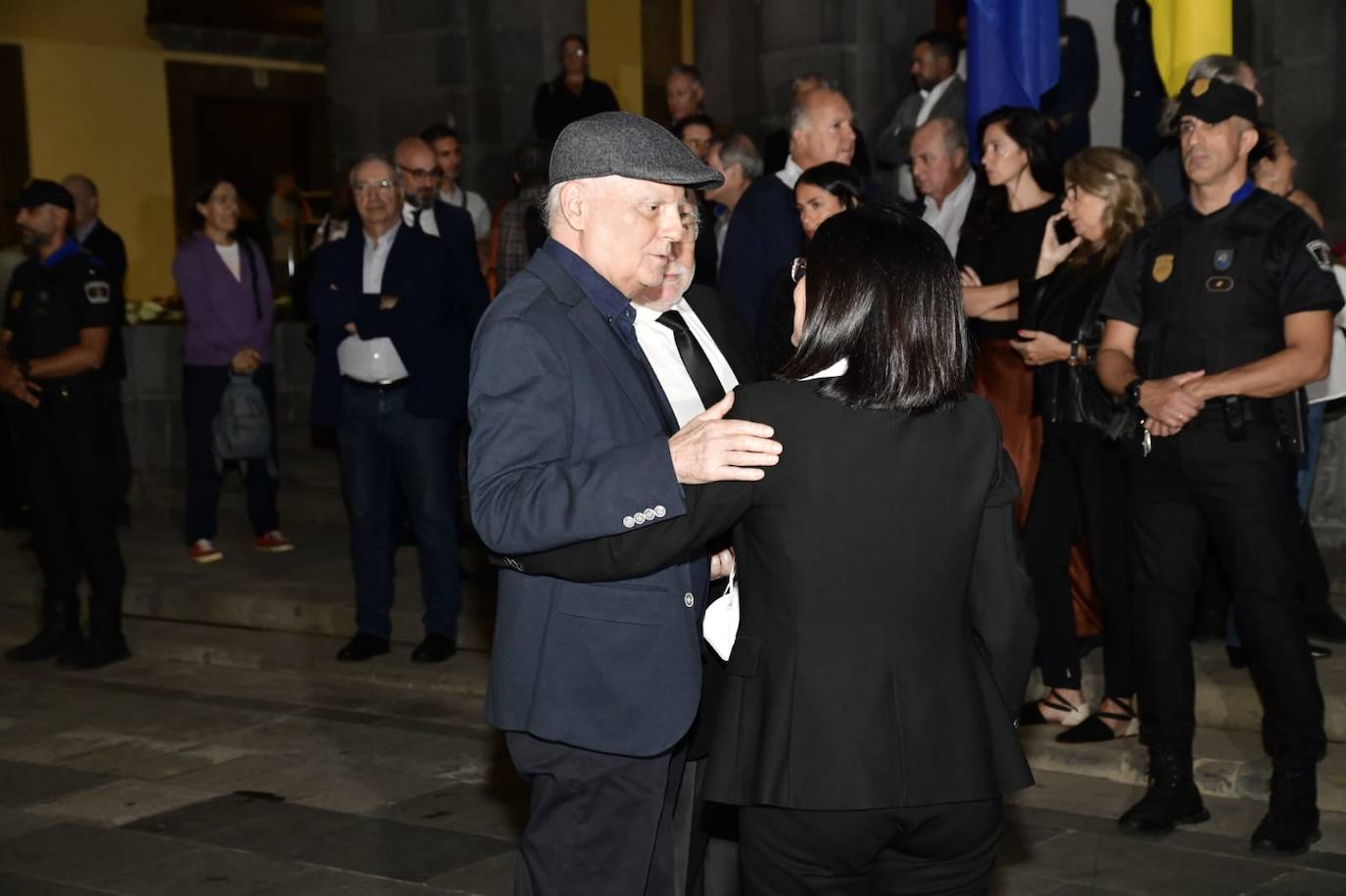 Capilla ardiente de Jerónimo Saavedra