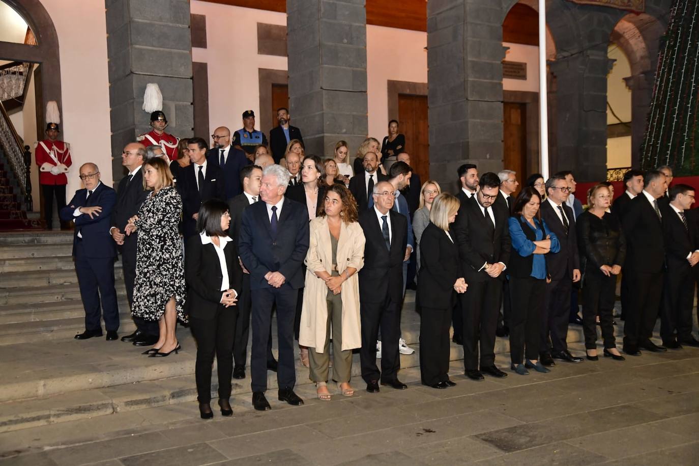 Capilla ardiente de Jerónimo Saavedra