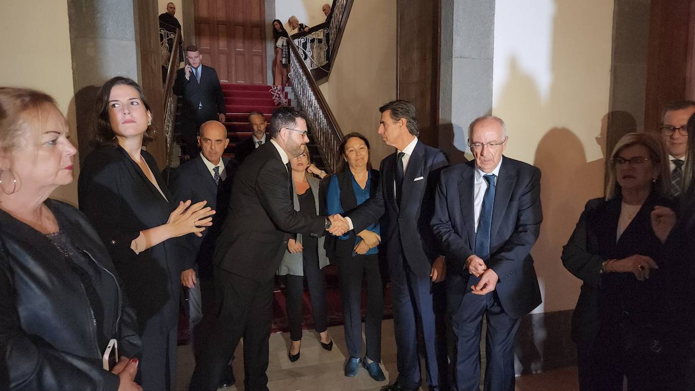 Capilla ardiente de Jerónimo Saavedra