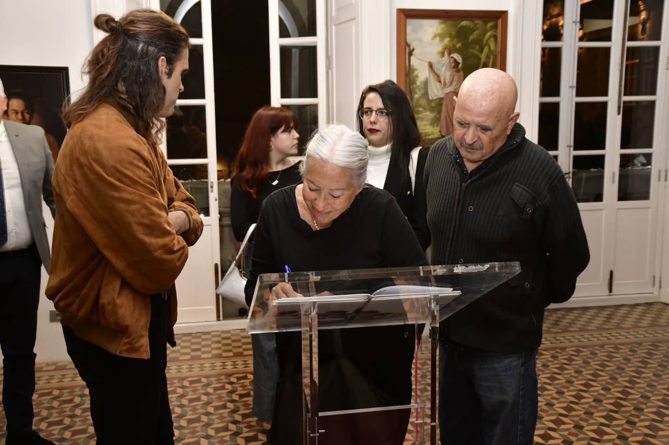 Capilla ardiente de Jerónimo Saavedra
