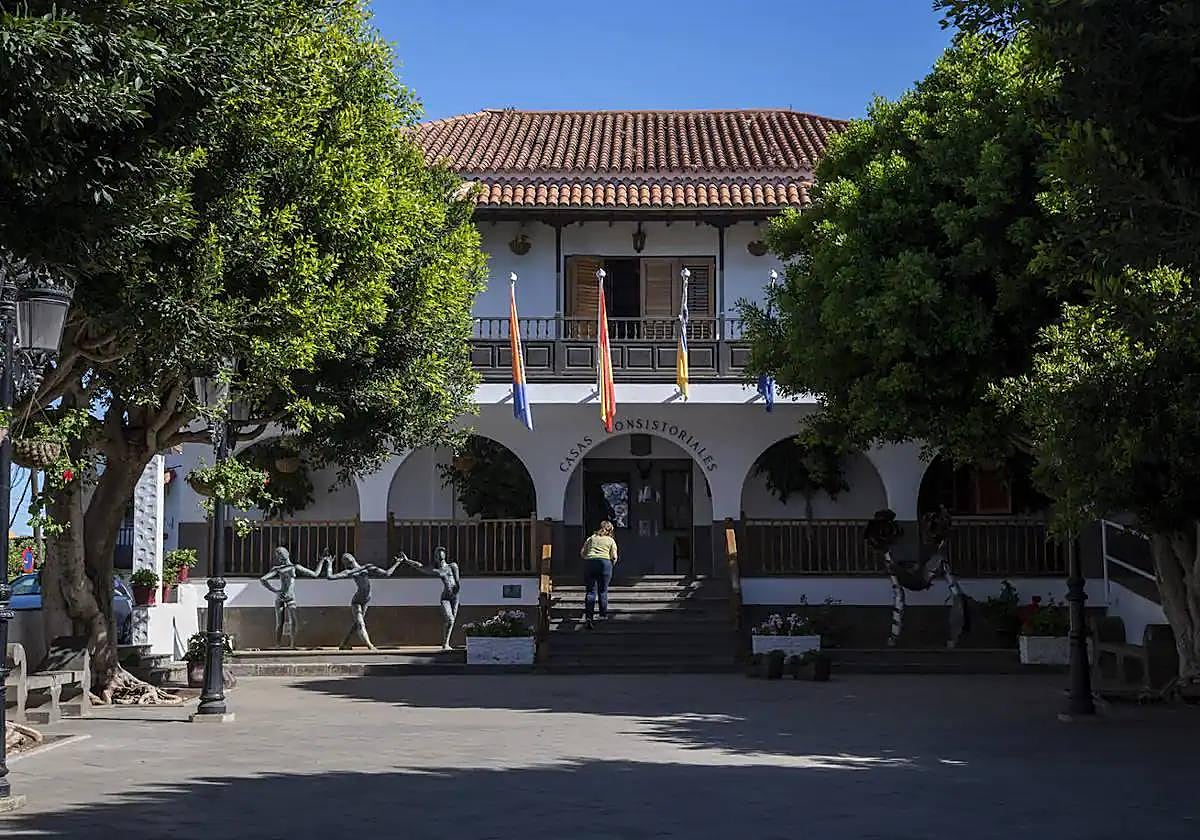 Imagen del Ayuntamiento de la Vega de San Mateo.