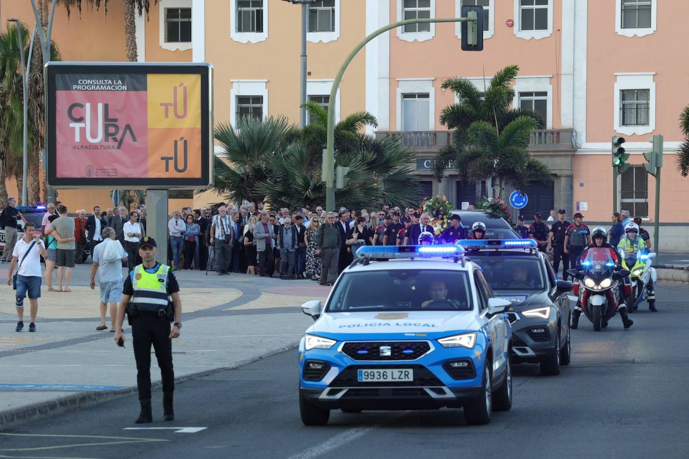 Último adiós a Jerónimo Saavedra