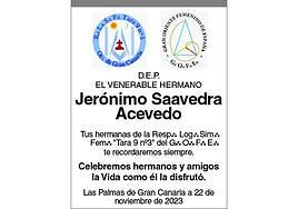 Jéronimo Saavedra Acevedo