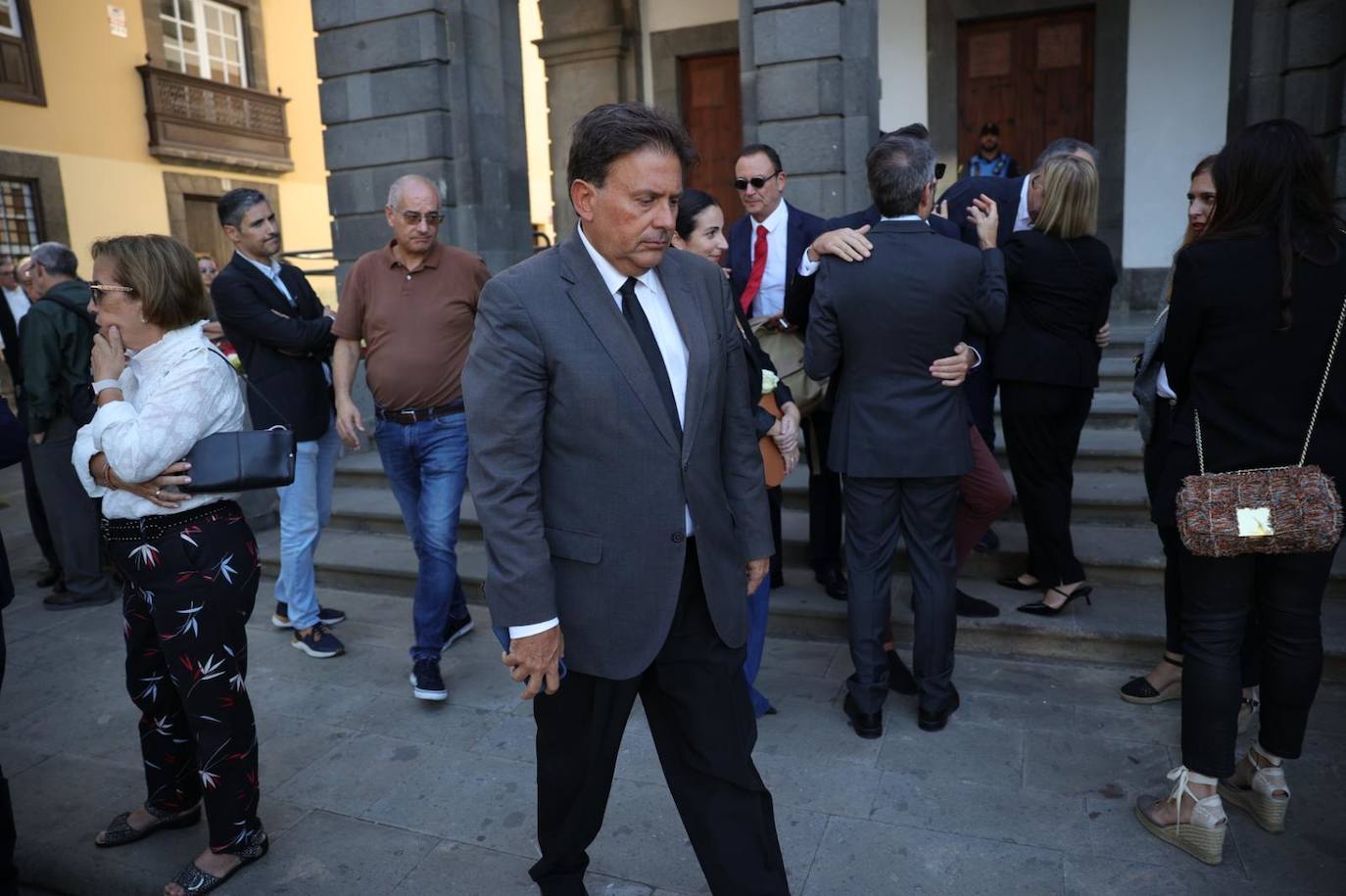 Último adiós a Jerónimo Saavedra