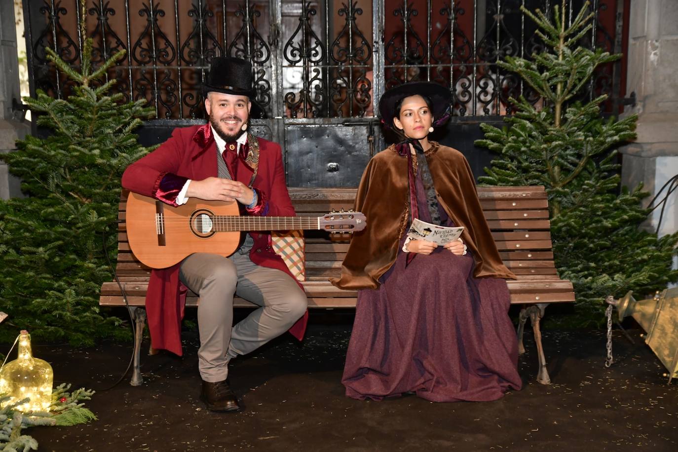 Las Palmas de Gran Canaria brilla con el encendido navideño