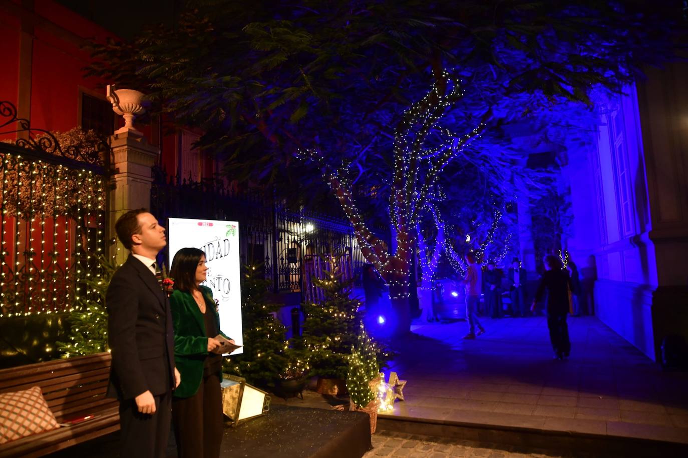 Las Palmas de Gran Canaria brilla con el encendido navideño