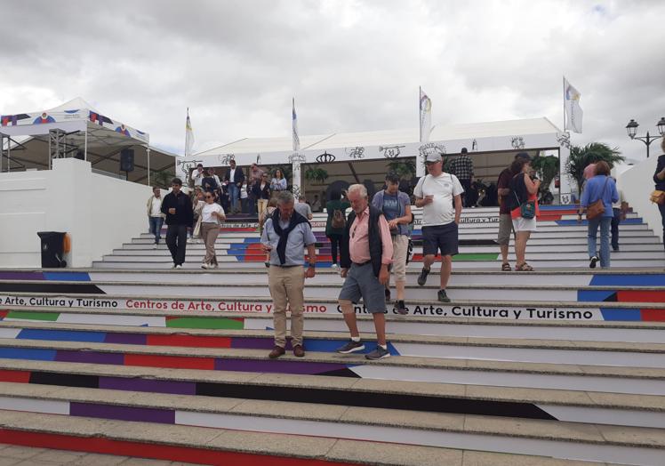 Acceso a los puestos de los Centros de Arte, Cultura y Turismo.