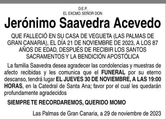 El funeral de Saavedra tendrá lugar este jueves en Santa Ana: «Siempre te recordaremos, querido Momo»