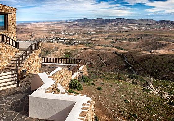 Foto de archivo del mirador aún sin deteriorar.