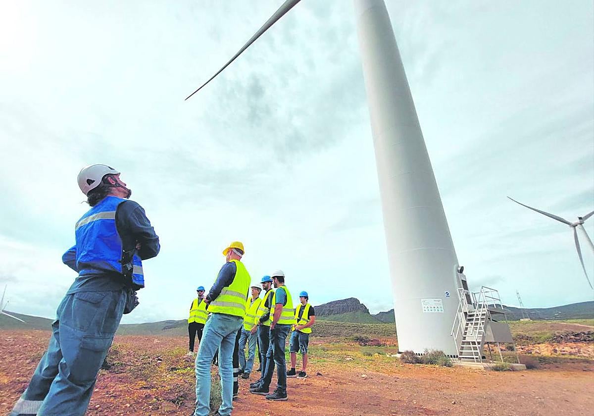 Visita de alumnos del Master de la ULPGC a un Parque de Naturgy.