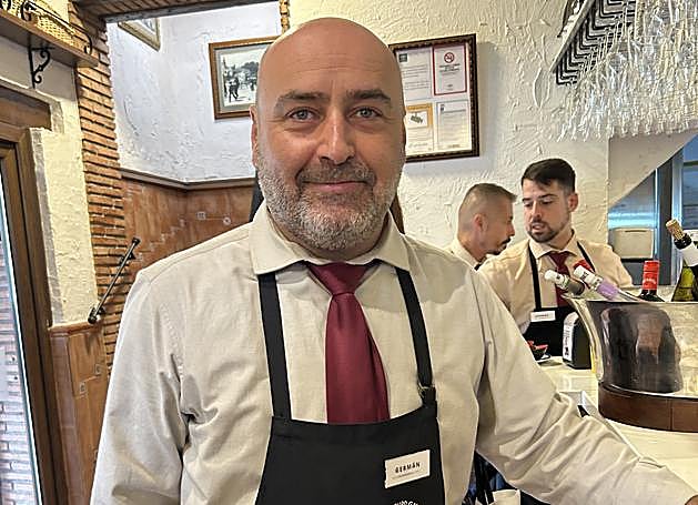 Germán Roldán Jiménez, jefe de sala de La Cuchara de Carmela.