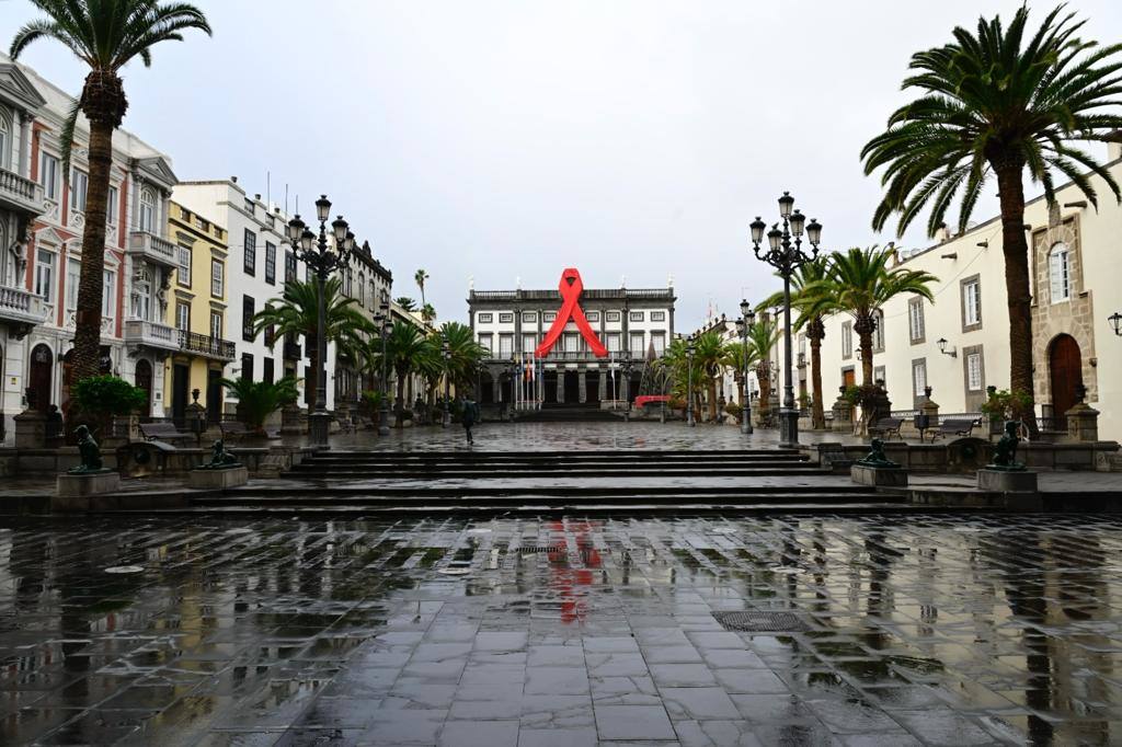 Sábado pasado por agua en la capital grancanaria