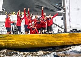 Así celebró España el pase.