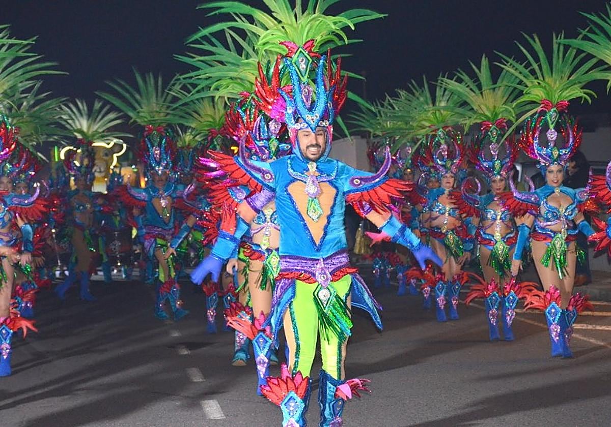 Actividad carnavalera pasada en Tinajo.