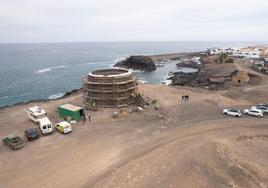 Torre del Tostón, que ya se encuentra en obras.