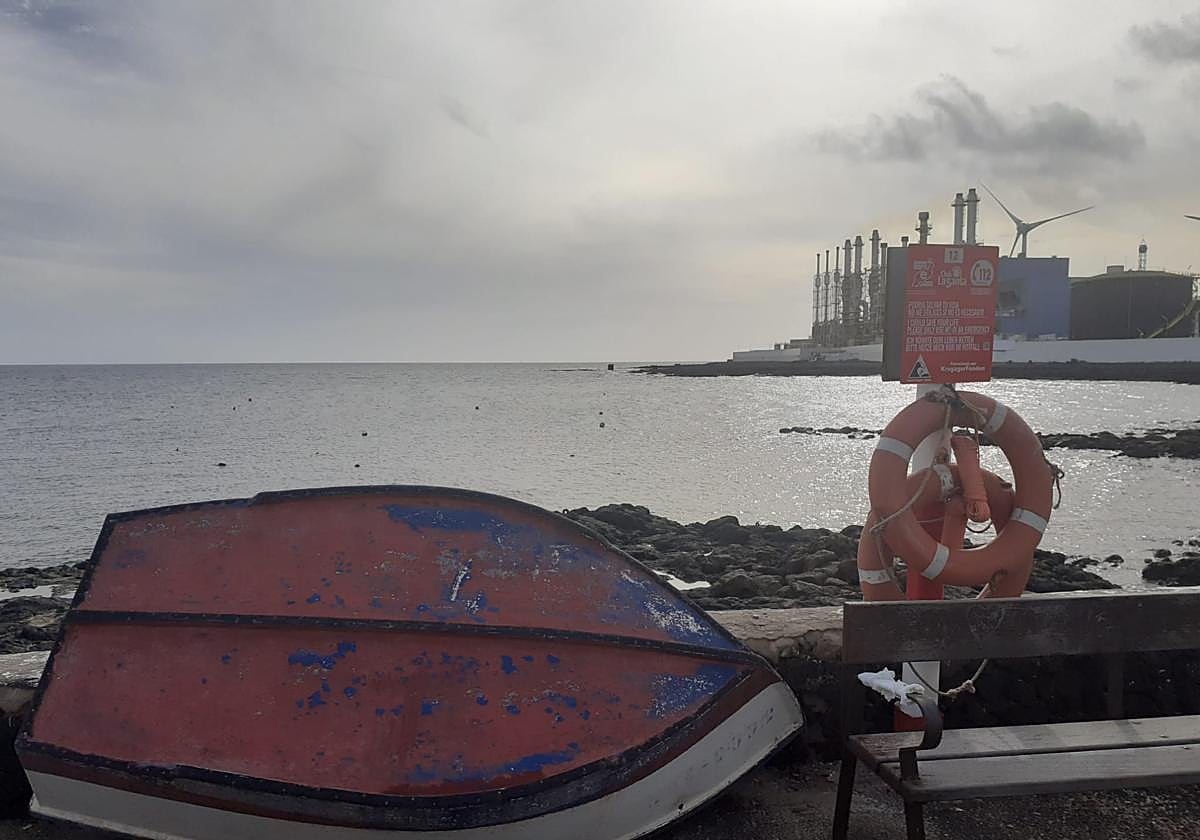 Vista del litoral de Las Caletas.