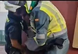 Imagen de la pelea en Gran Tarajal.