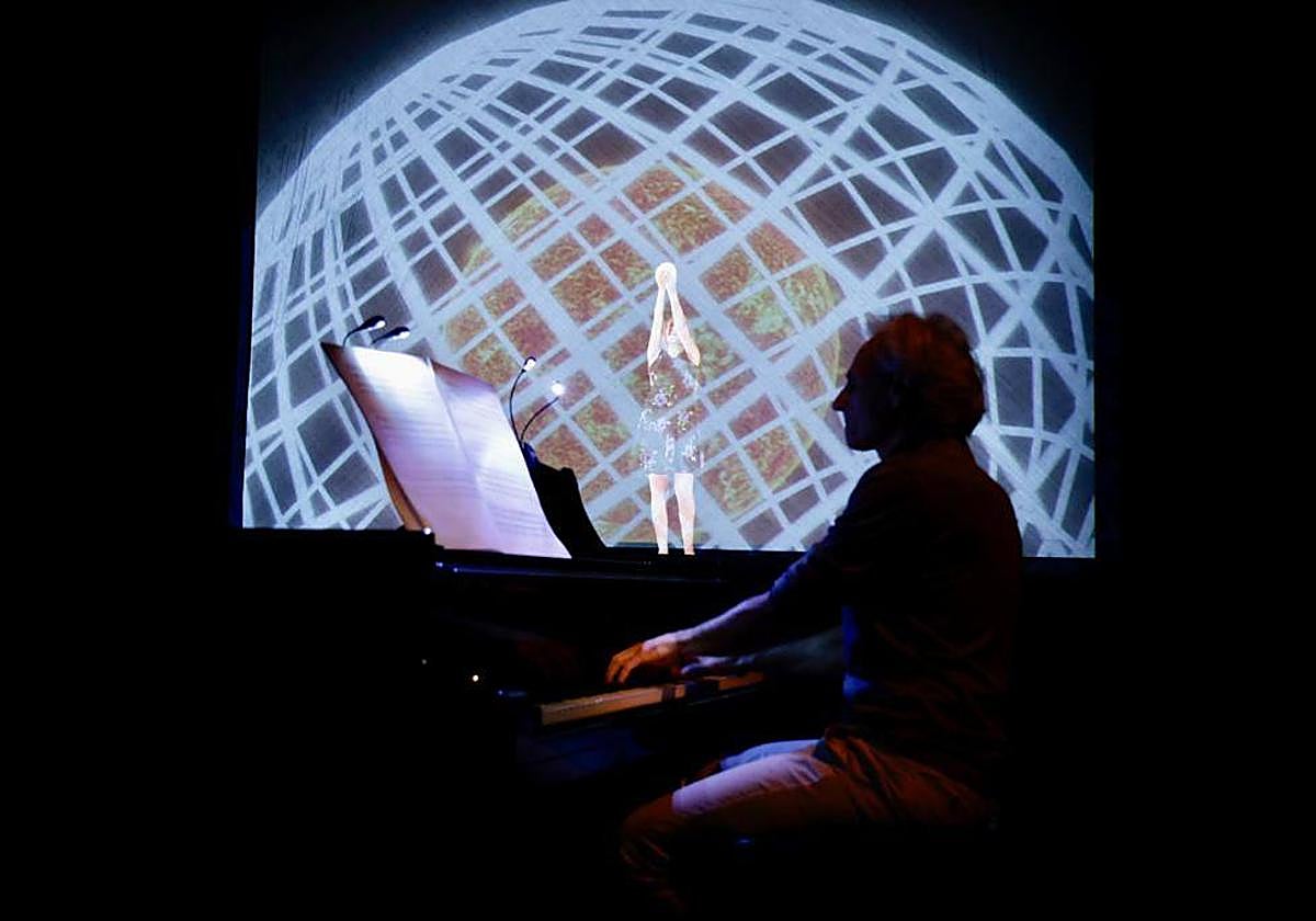 Ensayo de la ópera &#039;Klara&#039; en el Teatro Pérez Galdós