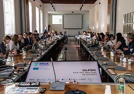 Primera reunión de la alianza Red ERUA2 en la ULPGC.