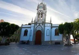 Imagen de la iglesia de Nuestra Señora de La Luz, en Gía de Isora, Tenerife.