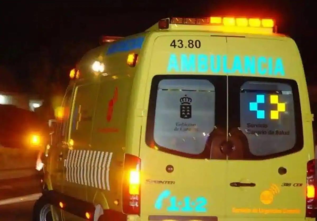 Cuatro heridos tras chocar varios turismos a su paso por Güímar