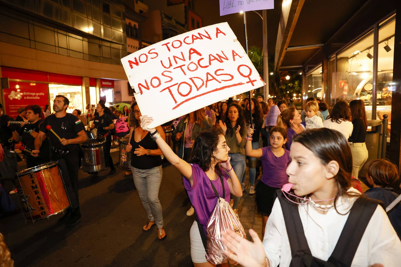 Imagen de archivo de una manifestación del 25N, Día Internacional para la Erradicación de la Violencia de Género.
