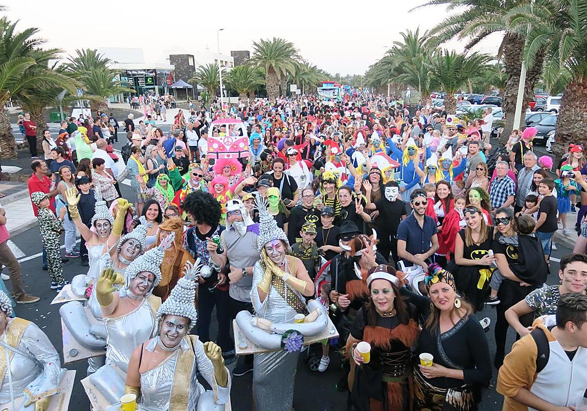 Actividad carnavalera.