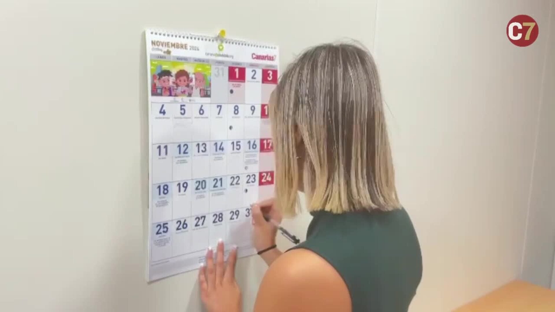 Calendario de la salud 2024