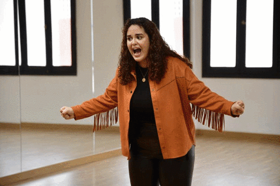 Imágenes del casting este miércoles en Las Palmas de Gran Canaria.