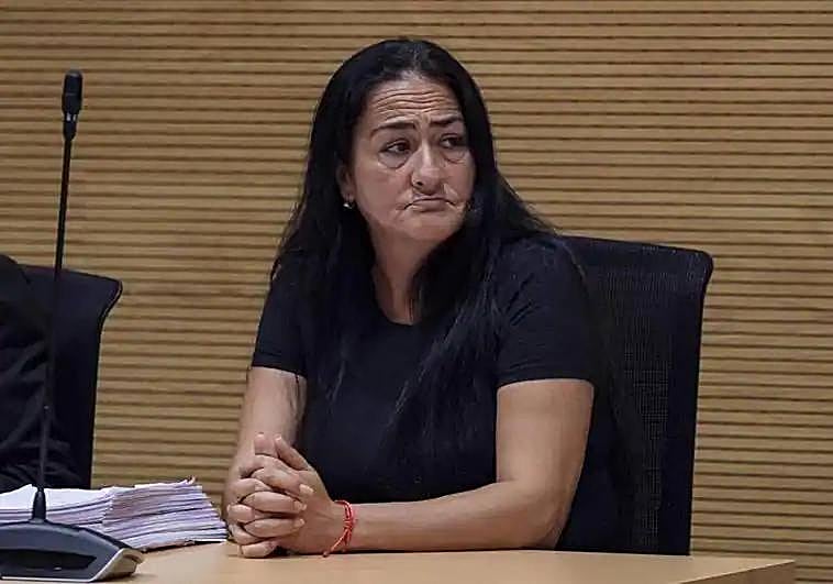 La procesada Yaiza R.F.