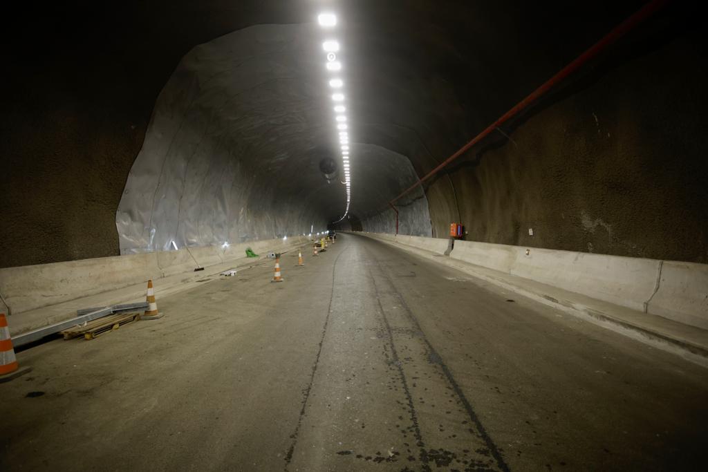 Las obras de los túneles de Faneque, en imágenes