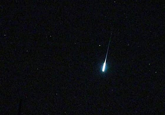 Avistan un «espectacular bólido» de las Gemínidas desde los Llanos de la Pez en Gran Canaria