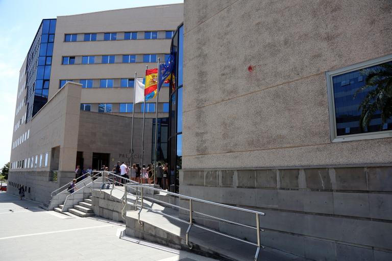 Imagen de archivo del Palacio de Justicia ubicado en Santa Cruz de Tenerife.
